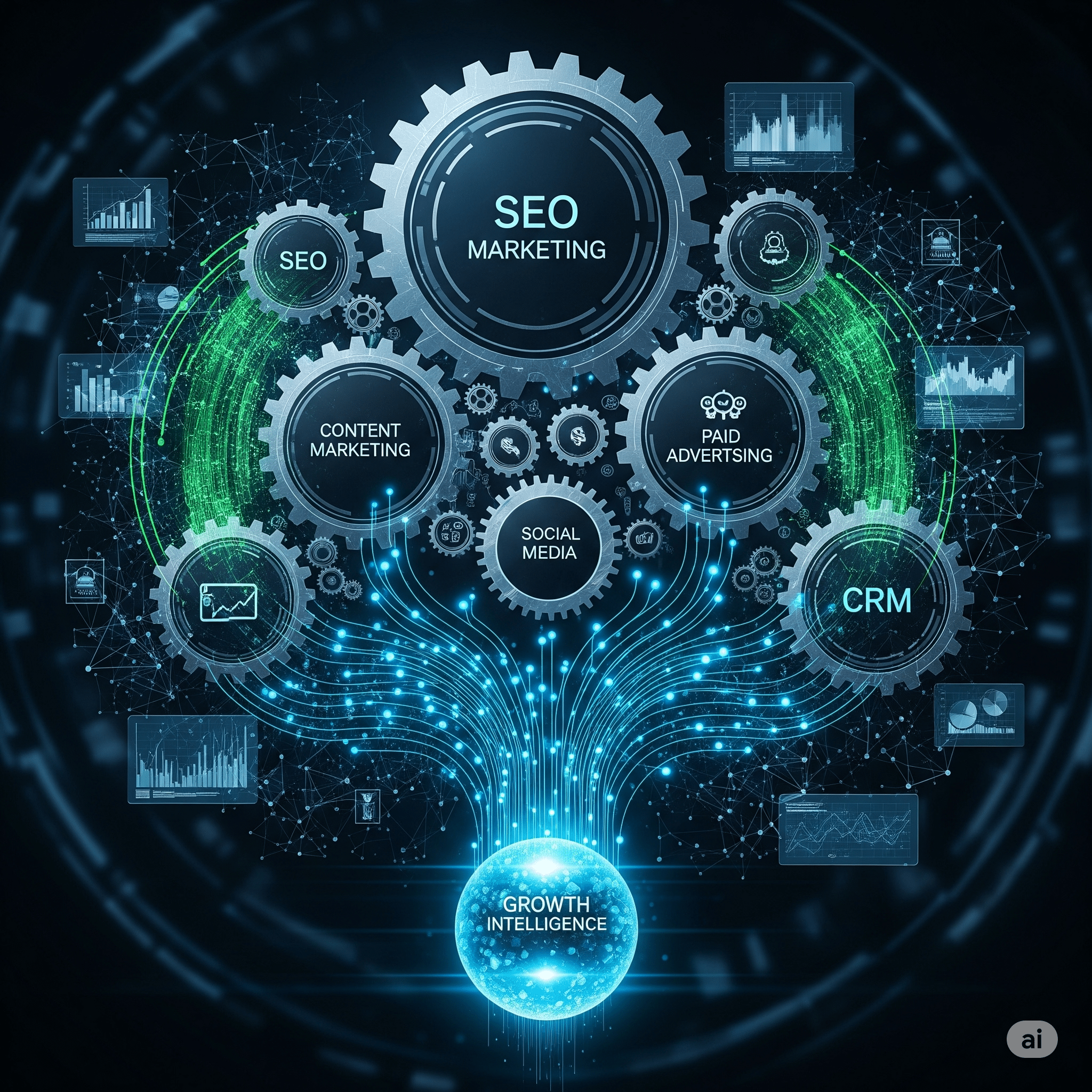 Empresas Inteligentes Estão Integrando Marketing Digital, Automação e Inteligência Artificial para Vender Mais e Escalar Mais Rápido